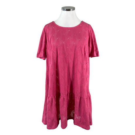 Unisex Zizzi - Tricot dress, size 46 - Pink ()