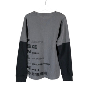 Unisex Name It - Tricot shirt, size 134 - 140 - Gray (2)