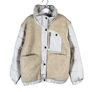 Unisex Name It - Lightly padded jacket, size 134 - 140 - Beige (1)