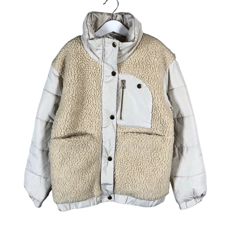 Unisex Name It - Lightly padded jacket, size 134 - 140 - Beige ()