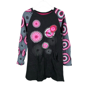 Unisex Desigual - Tricot dress, size 134 - 140 - Black (1)