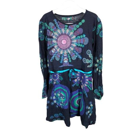Unisex Desigual - Tricot dress, size 146 - 152 - Blue ()