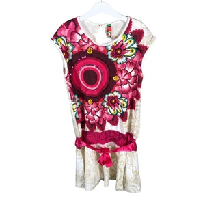 Unisex Desigual - Tricot dress, size 146 - 152 - Beige (1)