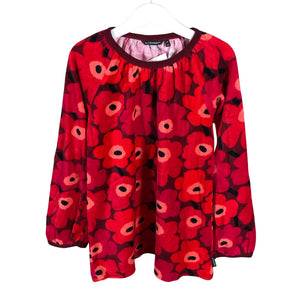 Unisex Marimekko - Tricot tunic, size 128 - 134 - Red (1)