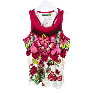 Unisex Desigual - Tricot tank top, size 146 - 152 - Beige (1)