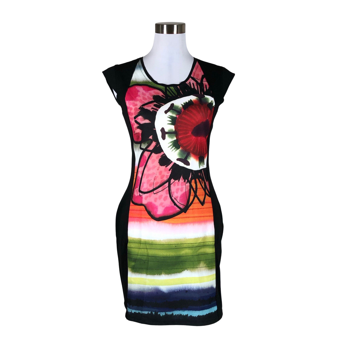 Unisex Desigual - Tricot dress, size 36 - Black (1)