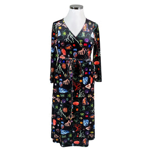 Unisex IVANAhelsinki - Tricot dress, size 44 - Black (1)