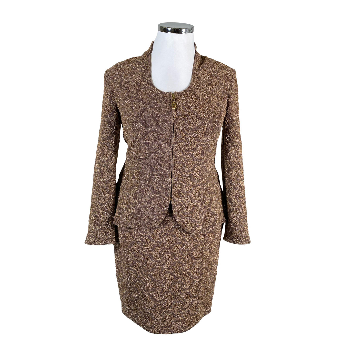 Unisex Joseph Ribkoff - Suit set, size 42 - Brown (1)