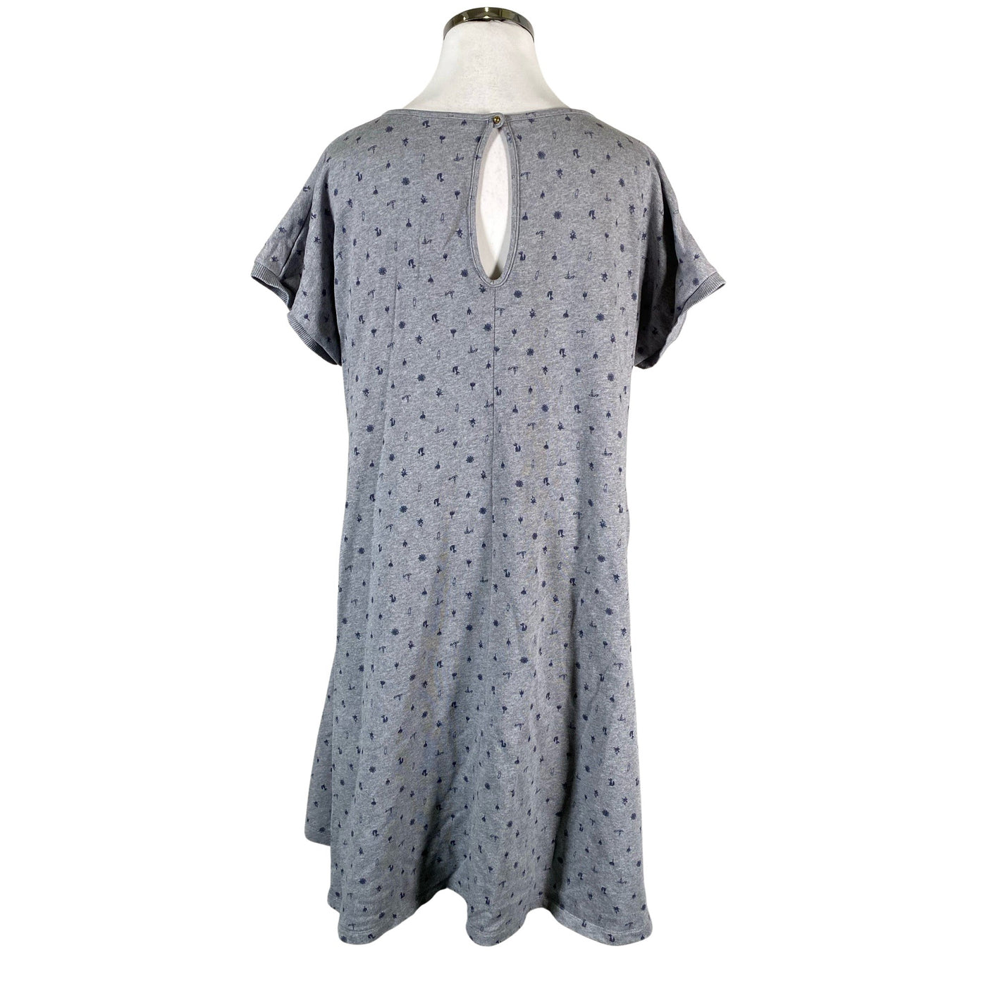 Unisex IVANAhelsinki - Tricot dress, size 44 - Gray (2)