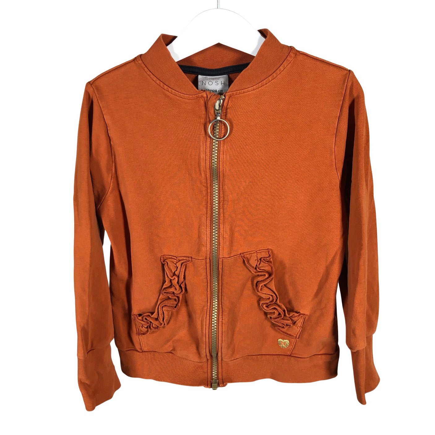 Unisex NOSH - Sweatshirt, size 122 - 128 - Orange (1)