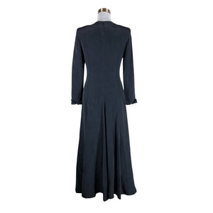 Unisex Marimekko - Schiffon dress, size 36 - Blue (2)