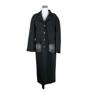 Unisex Handmade - Wool coat, size 40 - Gray (1)