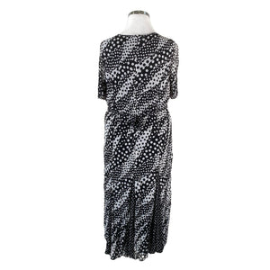 Unisex Gelco - Schiffon dress, size 46 - Black (2)