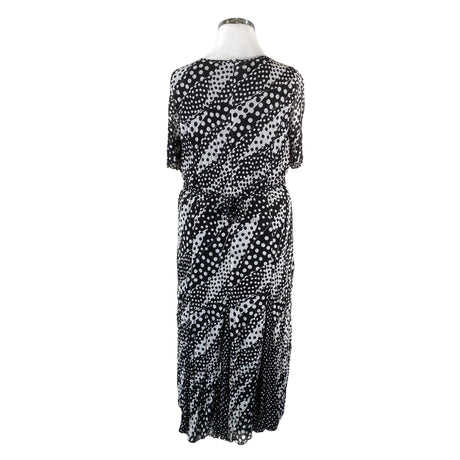 Unisex Gelco - Schiffon dress, size 46 - Black (2)