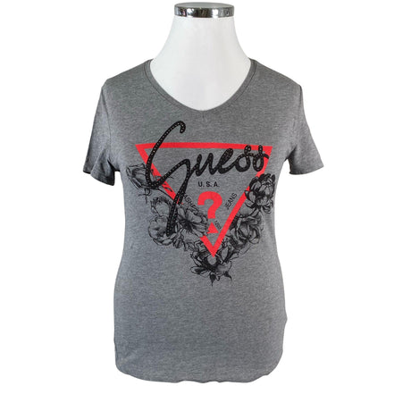 Unisex Guess - T-shirt, size 42 - Gray ()