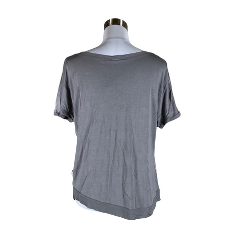 Unisex Saint Tropez - Short-sleeved blouse, size 36 - Gray (2)