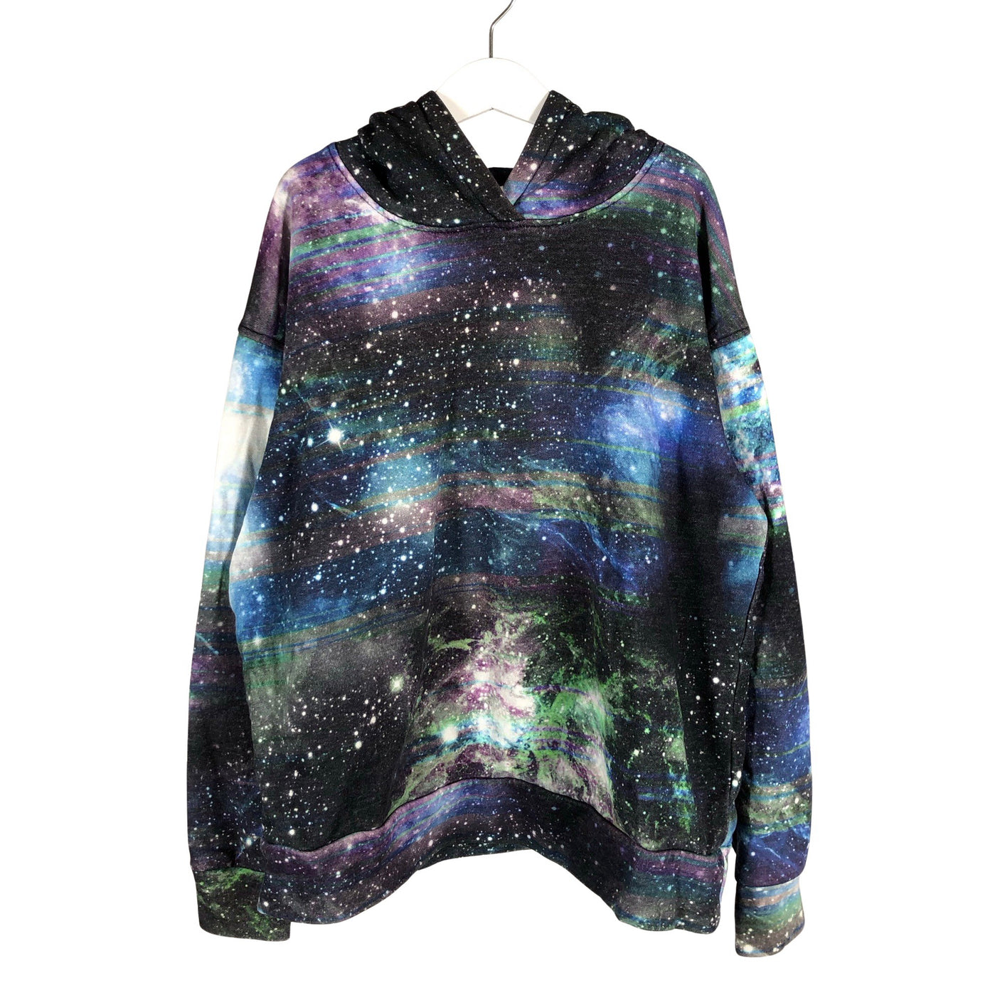 Unisex Lindex - Hoodie, size 146 - 152 - Blue (1)
