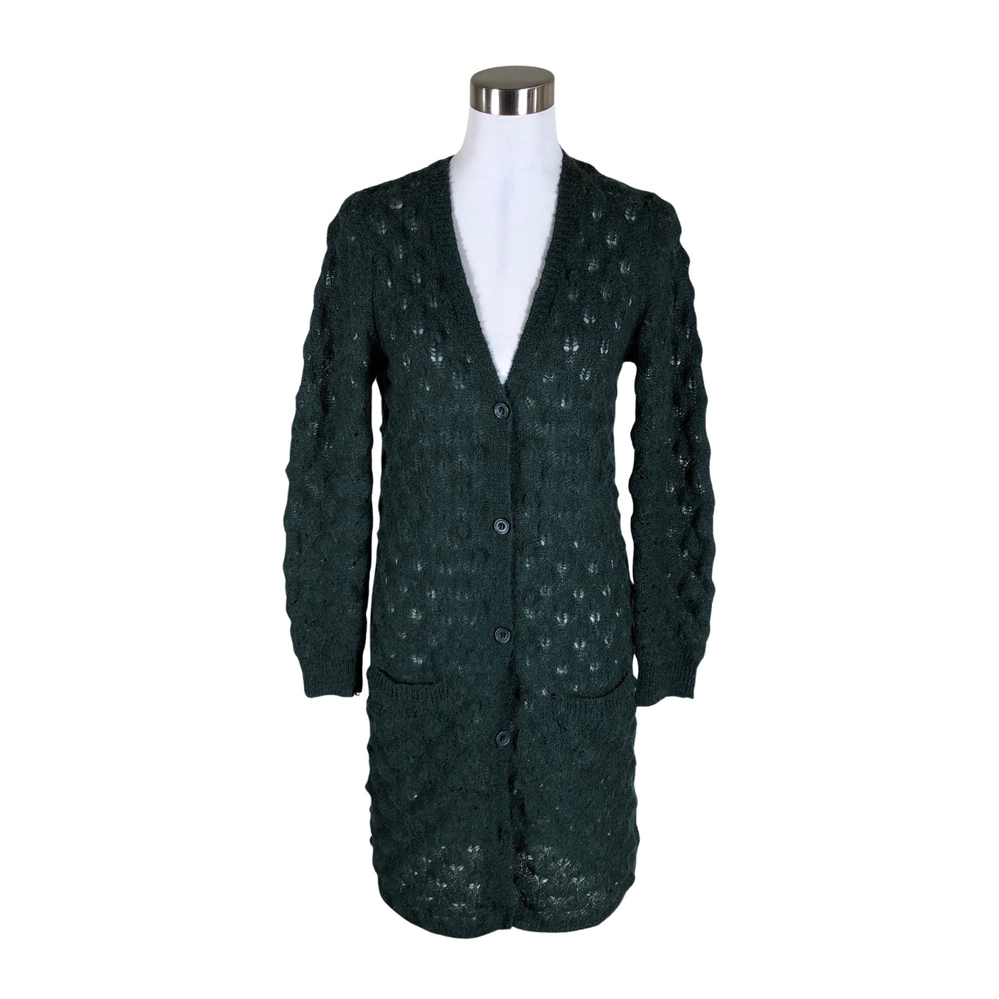 Unisex Once - Cardigan, size 38 - Green (1)