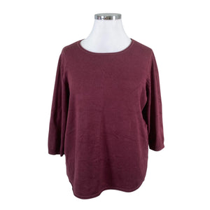 Unisex Friendtex - Sweater, size 44 - Wine red (1)
