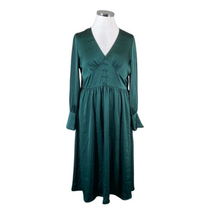 Unisex Anna Field - Schiffon dress, size 42 - Green (1)