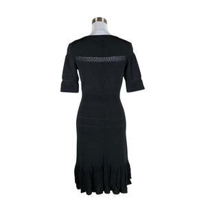 Unisex Karen Millen - Knit dress, size 40 - Black (2)