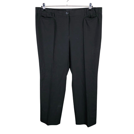 Unisex Samoon - Straight leg trousers, size 48 - Black ()