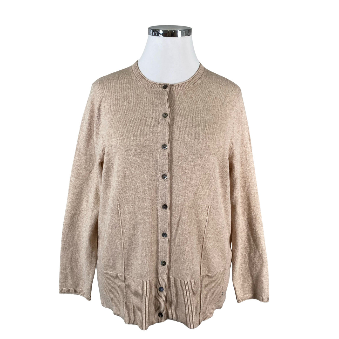 Unisex Gerry Weber - Cardigan, size 46 - Beige (1)