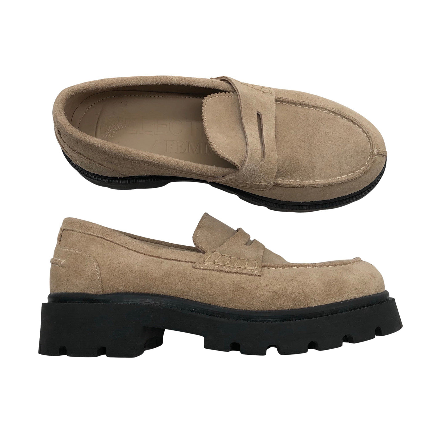 Unisex Selected - Loafers, size 38 - Beige (1)