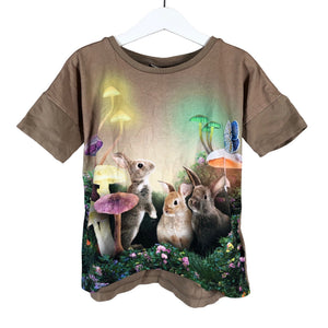 Unisex Molo Kids - T-shirt, size 122 - 128 - Brown (1)