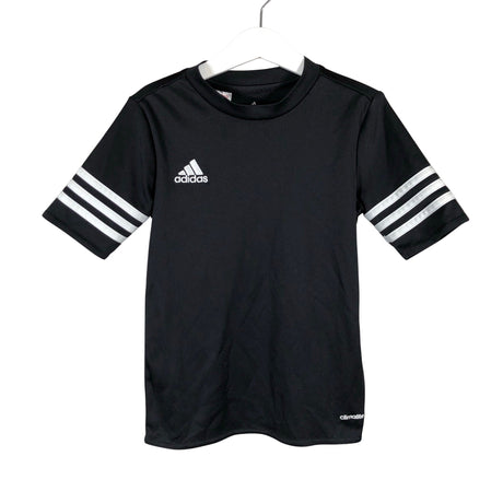 Unisex Adidas - Sports shirt, short sleeve, size 122 - 128 - Black ()