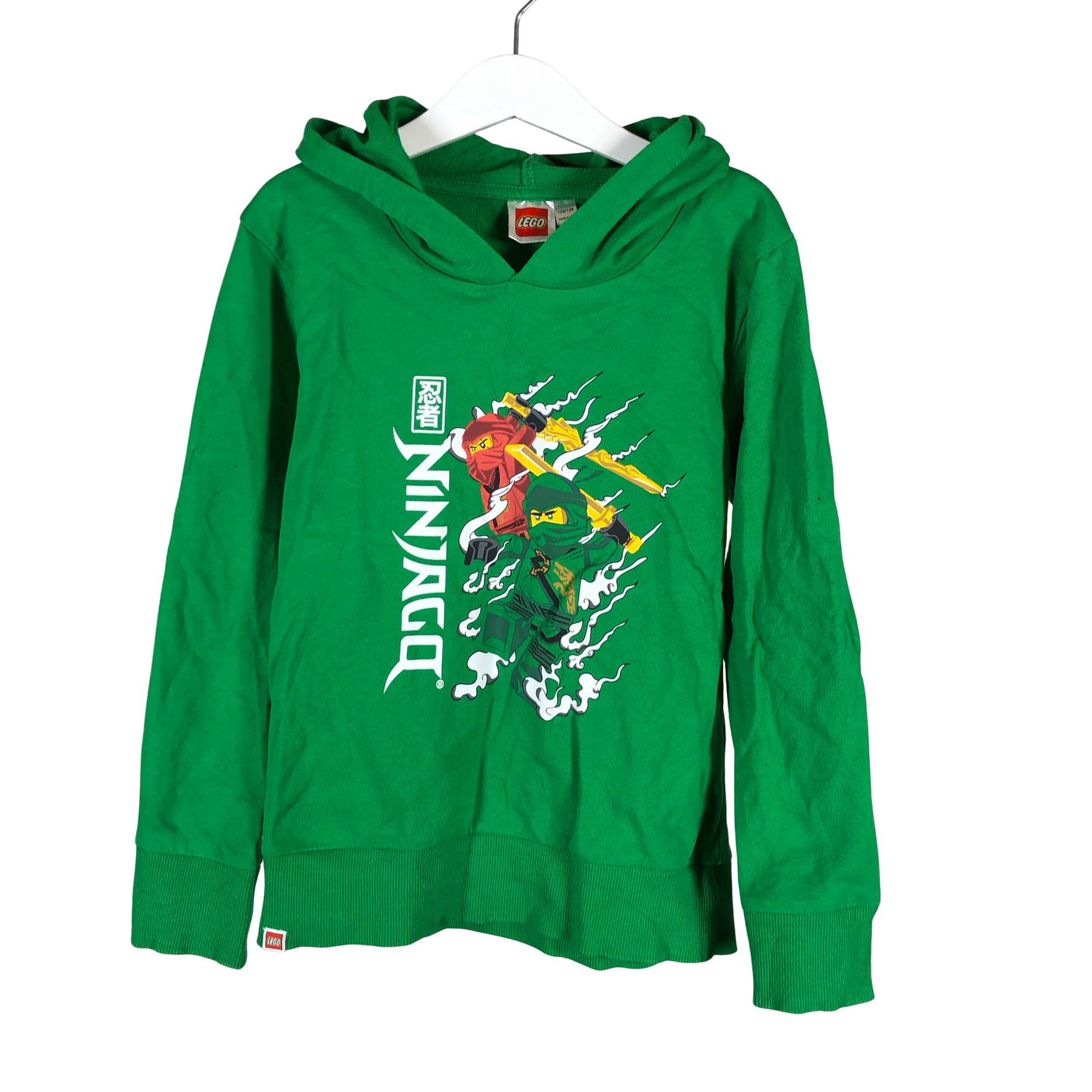 Unisex Lego - Hoodie, size 122 - 128 - Green (1)