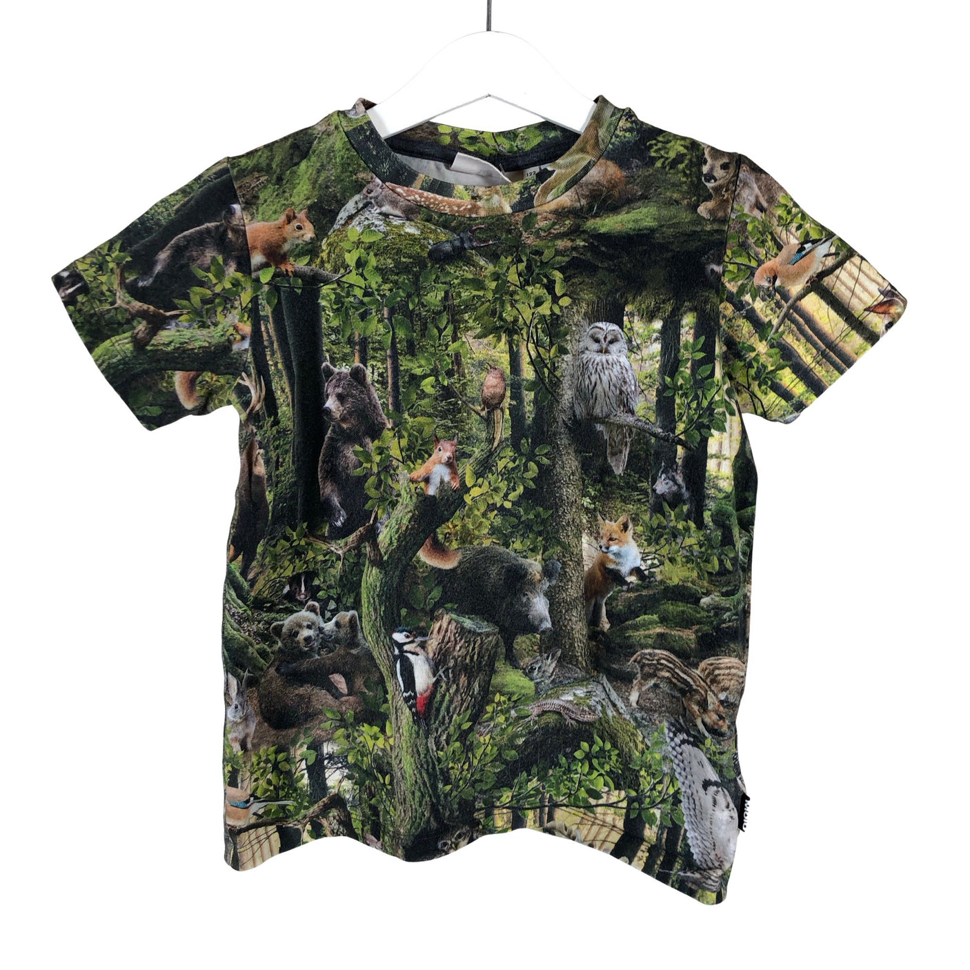 Unisex Molo Kids - T-shirt, size 116 - 122 - Green (1)