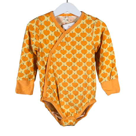 Unisex Finlayson - Wrap bodysuit, size 80 - 86 - Yellow ()