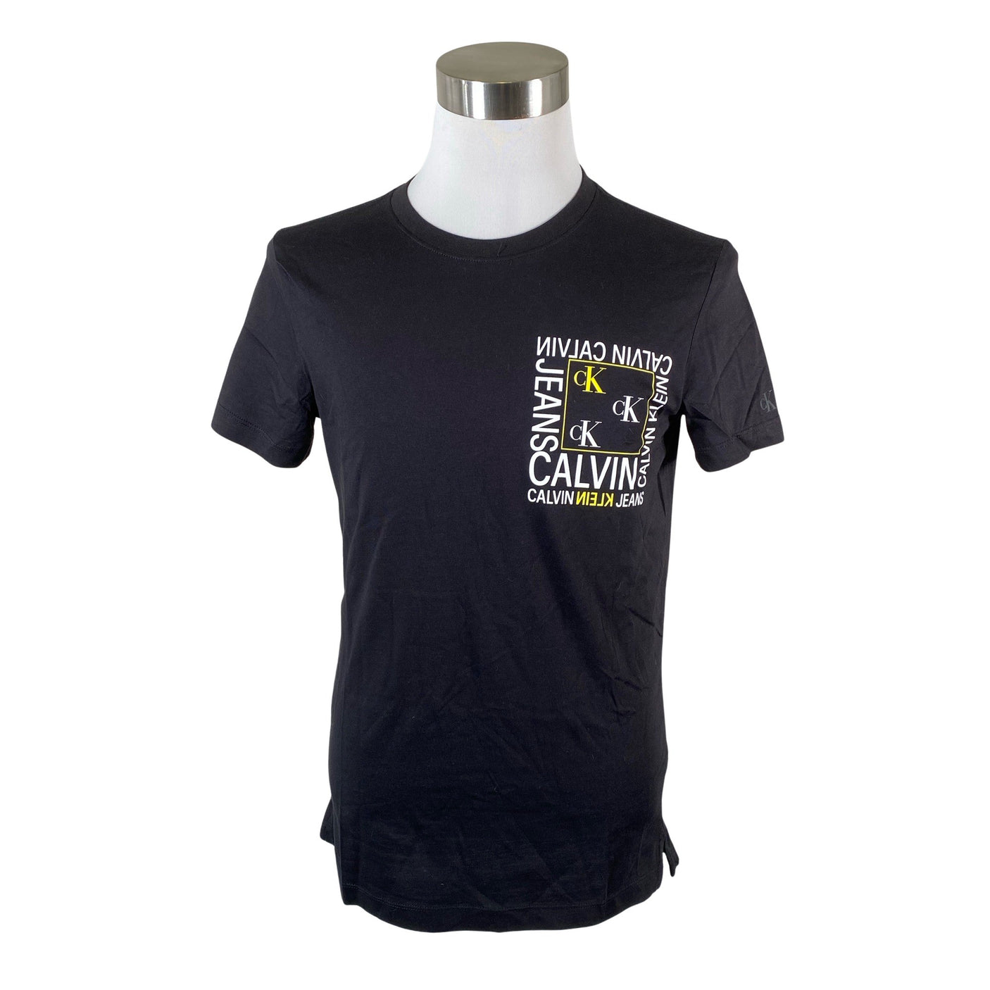 Unisex Calvin Klein Jeans - T-shirt, size L - Black (1)