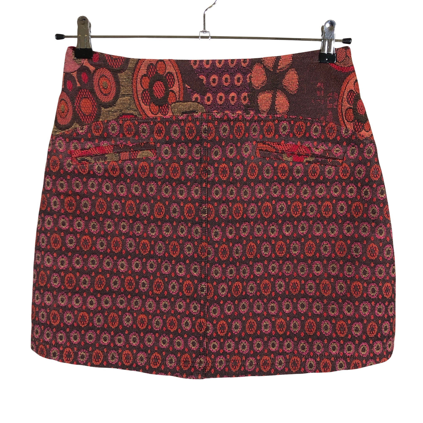 Unisex Lunatic - Fabric skirt, size 38 - Wine red (2)