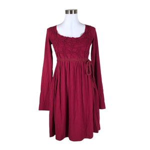 Unisex Twinset - Tricot dress, size 38 - Wine red (1)