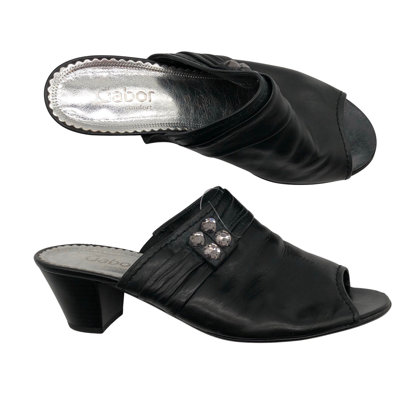 Unisex Gabor - Heeled sandals, size 38 - Black (1)