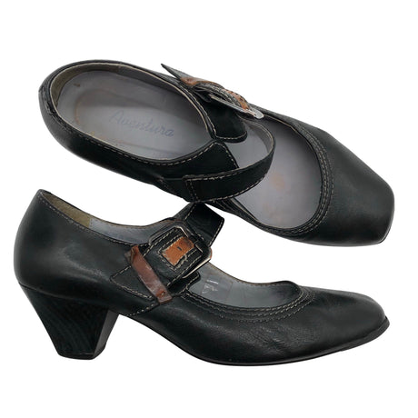 Unisex Aventura - High heels, size 38 - Black ()
