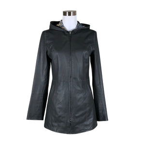Unisex Handmade - Leather jacket, size 38 - Gray (1)