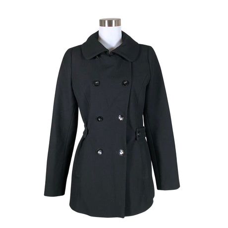 Unisex Mosaic - Wool coat, size 34 - Black ()