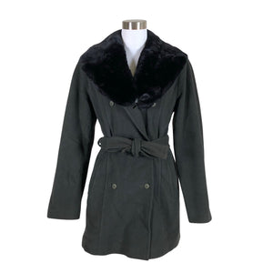 Unisex MasCara - Wool coat, size 32 - Green (1)
