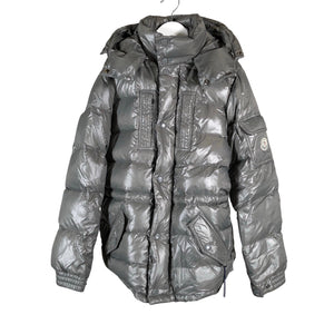 Unisex Moncler - Down jacket, size 146 - 152 - Gray (1)