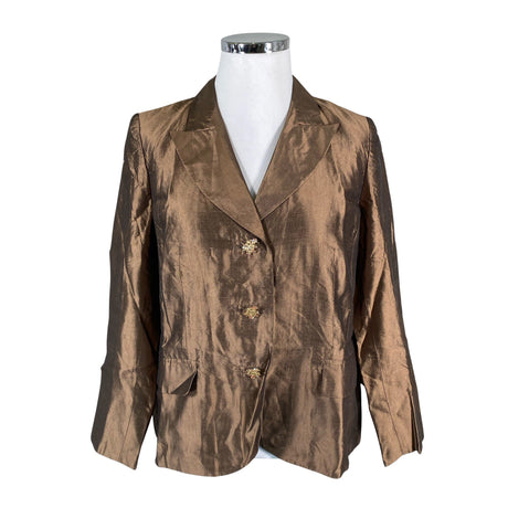 Unisex Marina Rinaldi - Dress jacket, size 48 - Brown ()