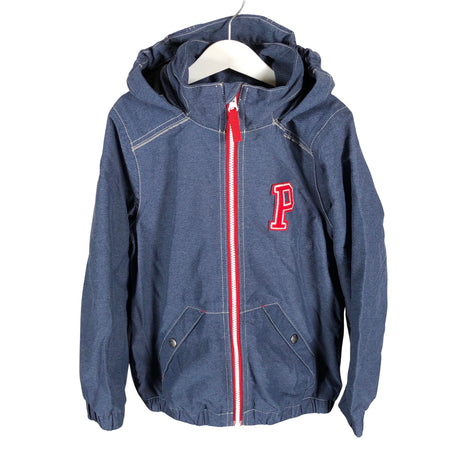 Unisex Polarn O. Pyret - Spring/Fall jacket, size 134 - 140 - Blue ()