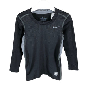 Unisex Nike - Sports shirt, long sleeve, size 122 - 128 - Black (1)