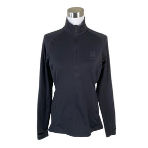 Unisex Haglöfs - Fleece shirt, size 40 - Black (1)
