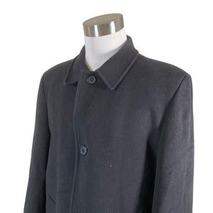 Unisex S.T.I - Wool coat, size L - Black (2)