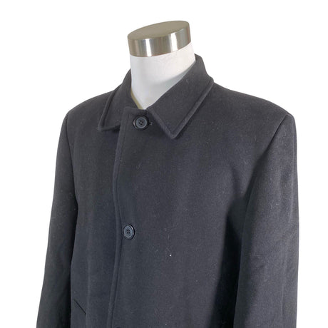 Unisex S.T.I - Wool coat, size L - Black (2)