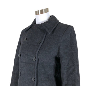 Unisex MasCara - Wool coat, size 34 - Gray (3)