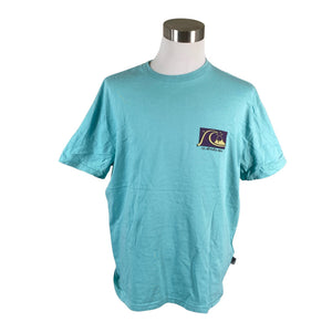 Unisex Quiksilver - T-shirt, size L - Turquoise (1)